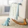 Plush Baby Blanket - Dinosaur Footprint - Cloud Island™