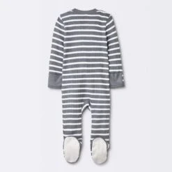 Baby 2pc Waffle Sleep N' Play - Cloud Island™ Gray