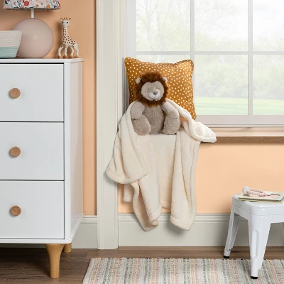 Plush Blanket With Soft Toy - Cloud Island™ Lion