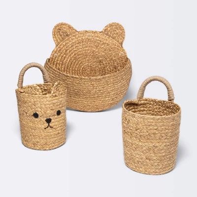 Hanging Wall Storage Basket - Cloud Island™ - Bear - Image 3