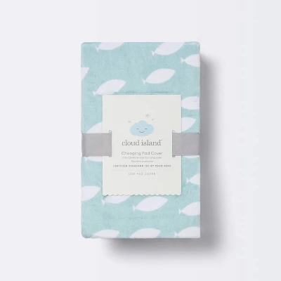 Changing Pad Cover - Cloud Island™ School Of Fish - Image 3