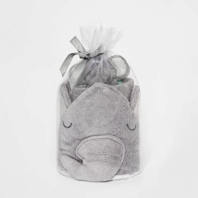 Baby 6pk Bath Bundle - Cloud Island™ Silver - Image 4
