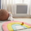Quilted Floor Blanket And Playmat - Rainbow - Cloud Island™