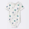 Baby 4pk Short Sleeve Bodysuit - Cloud Island™ Blue
