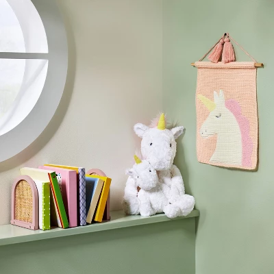 Unicorn Fiber Wall Art - Cloud Island™