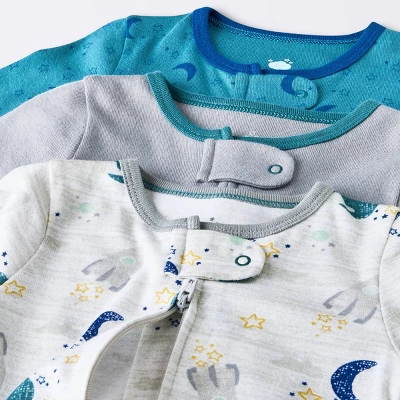 Baby Boys' 16pk Layette Gifting Bundle - Cloud Island™ Blue - Image 3