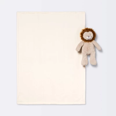 Plush Blanket With Soft Toy - Cloud Island™ Lion - Image 2