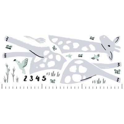 Peel And Stick Wall Decal Growth Chart - Giraffe - Cloud Island™ - Image 4
